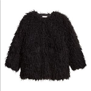 Black Faux Fur